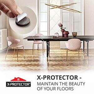 Felt Furniture Pads X-PROTECTOR 181 PCS Premium Furniture Pads - Felt Pads Furniture Feet Best Wood Floor Protectors - Protect Your Hardwood & Laminate Flooring!