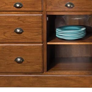 Aspen Rustic Cherry Kitchen Island by Home Styles