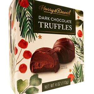 Harry & David Dark Chocolate Truffles Holiday Box