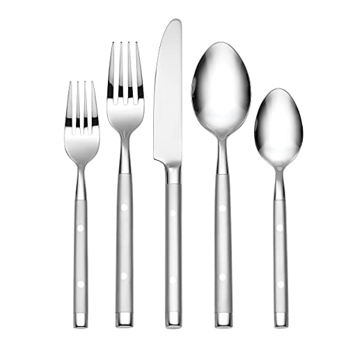 Hampton Signature – Shangrila – 20 Piece Flatware Set, Service for 4,Silver