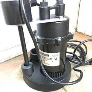 Everbilt 1/3 HP Submersible Sump Pump with Vertical