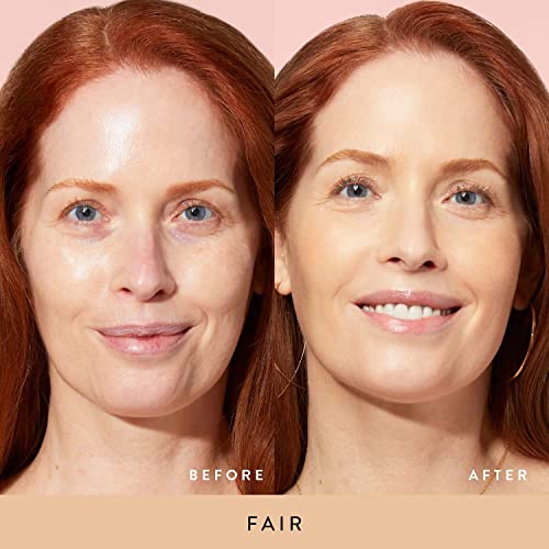 LAURA GELLER NEW YORK Baked Balance-N-Glow Illuminating Foundation - Fair - Buildable Sheer to Light Coverage - Satin Finish