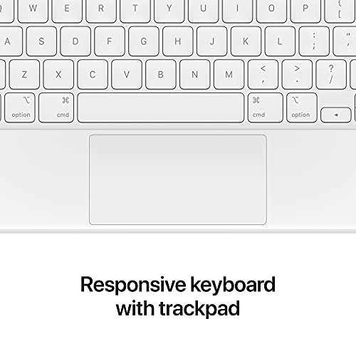 Apple Magic Keyboard for iPad Pro 12.9-inch (6th, 5th, 4th and 3rd Generation) - US English- White