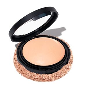 laura geller new york baked double take powder foundation – fair – buildable medium to full coverage – matte finish