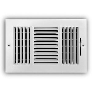 everbilt 10 in. x 6 in. 3-way wall/ceiling vent register