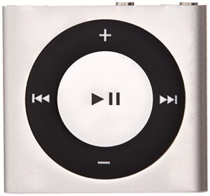apple ipod shuffle 2gb (4th generation) (silver) (renewed)
