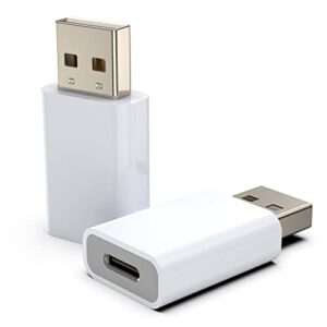 usb c female to usb a male adapter,compatible with apple magsafe watch 7/8 to usb wall plug,type-c to a charger cable converter for iphone 14 13 12 mini pro max,ipad,galaxy note,google pixel 6 5 4xl