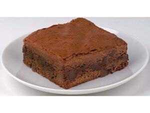 davids sliced cookies chocolate chip brownie, 4 ounce — 48 per case.