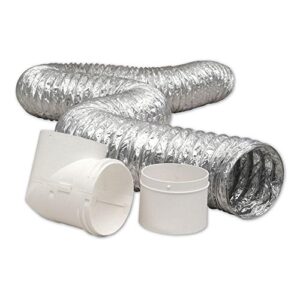 everbilt 4 in. x 8 ft. dryer to duct connector kit