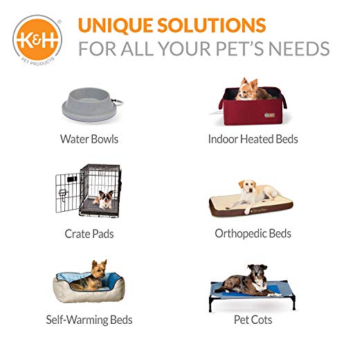 K&H Pet Products Original Pet Cot Microfleece Pad - Tan, Medium 25 X 32 Inches