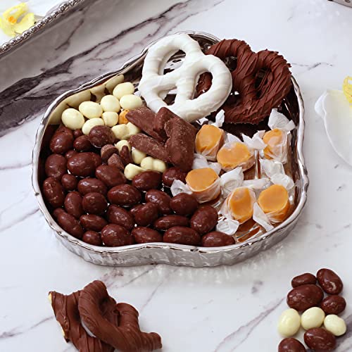 Hazel & Creme Chocolate Gift Basket - Chocolate Assortment Gift Box - Gourmet Gift Food, Holiday, Birthdays, Sympathy, Corporate Gift Tin Him and Her