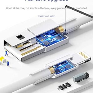 iPhone Charger, Apple Charger iPhone[Apple MFi Certified] 2Pack 3FT Lightning Cable Rapid Charging Cord USB Wall Chargers Travel Plug Adapter Compatible iPhone 13/12/11/10/X/8 Plus/XR/XS Max/SE/iPad