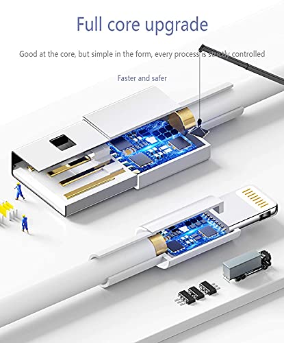 iPhone Charger, Apple Charger iPhone[Apple MFi Certified] 2Pack 3FT Lightning Cable Rapid Charging Cord USB Wall Chargers Travel Plug Adapter Compatible iPhone 13/12/11/10/X/8 Plus/XR/XS Max/SE/iPad