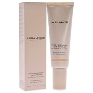 Laura Mercier Tinted Moisturizer Light Revealer Illuminator SPF 25-1W1 Porcelain Sunscreen Women 1.7 oz