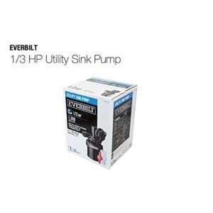 Everbilt 1/3 HP Utility Sink Pump