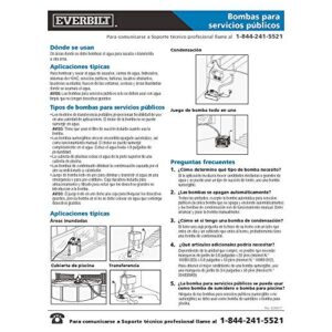 Everbilt 1/3 HP Utility Sink Pump