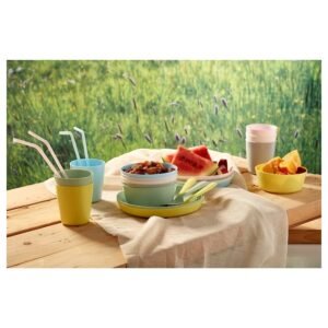 IKEA Bright and Cheerful Color 18-Piece Cutlery Set