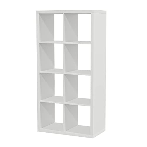 IKEA KALLAX - 8 tier Shelving unit - White by Ikea