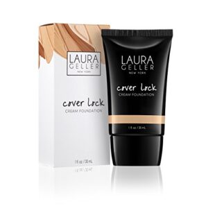 Laura Geller New York Cover Lock Cream Foundation, Golden Medium