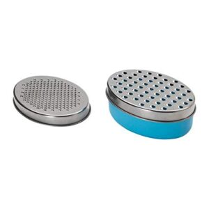 ikea chosigt grater with container, blue