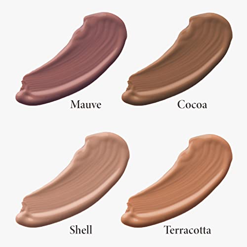 LAURA GELLER Just Swipe Liquid Eyeshadow - Cocoa - Cream-to-Powder - Lightweight Crease-Proof Velvety Color - Long-Lasting Finish
