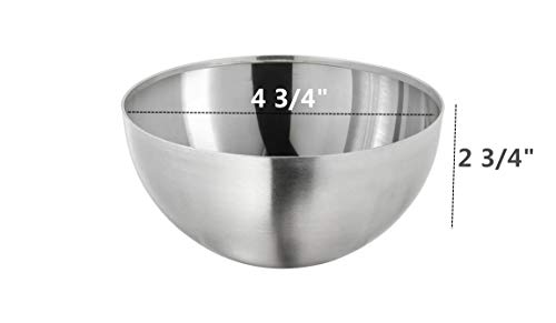 Ikea Stainless Steel Serving Bowl (2 Pack) 5" Blanda Blank