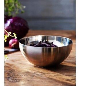 Ikea Stainless Steel Serving Bowl (2 Pack) 5" Blanda Blank