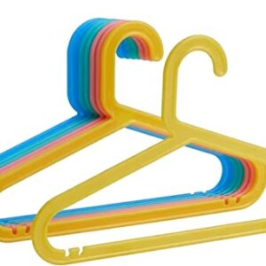 Ikea BAGIS Children's coat-hanger, assorted colors- (24 Pack) by BAGIS