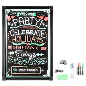 everbilt led message board. freehand writing & wipe clean surface, flashing, 16×24