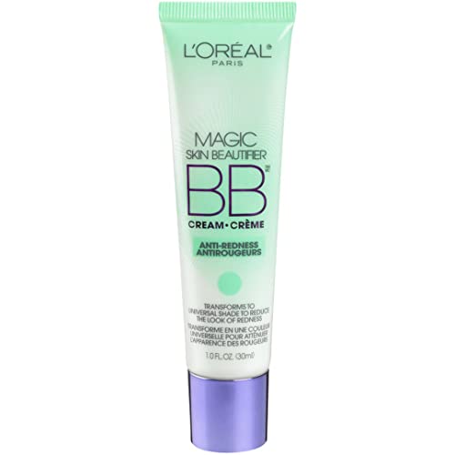 L'Oréal Paris Makeup Magic Skin Beautifier Anti-Redness BB Cream Tinted Moisturizer, 1 Ounce