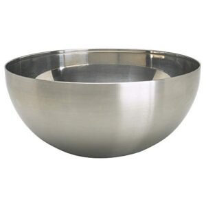 ikea blanda blank serving bowl, 8″, stainless steel