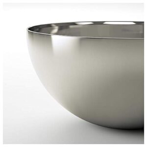 Ikea Blanda Blank Serving Bowl, 8", Stainless Steel