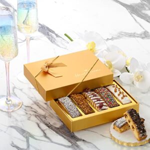 Biscotti Gift Basket - Biscotti Cookie - Mother's Day Gift - Food Gifts for Him or Her - Gourmet Cookie Gift for Birthday, Holiday, Thank You, Well Wishes