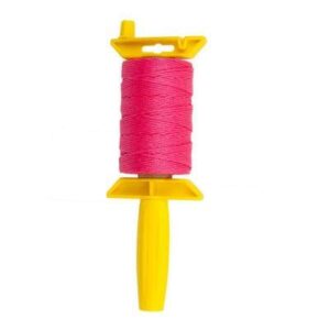 everbilt #18 in. x 425 ft. pink twisted polypropylene mason twine with reloadable winder