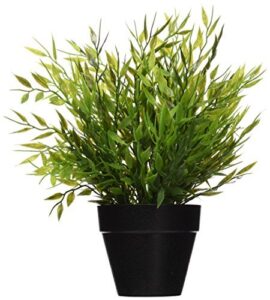 ikea artificial potted plant, house bamboo, 11 inch