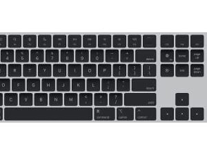 Apple Magic Keyboard with Touch ID and Numeric Keypad: Wireless, Bluetooth, Rechargeable. Works with Mac Computers with Apple Silicon; US English - Black Keys