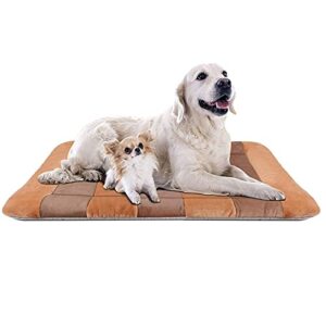 dog beds for large dogs crate pad mat 48″ dog cat pet bed sleeping mats washable non slip mattress kennel pads