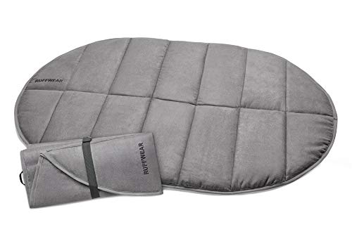 Ruffwear, Highlands Dog Pad, Portable Dog Bed for Outdoor Use, Cloudburst Gray, Medium