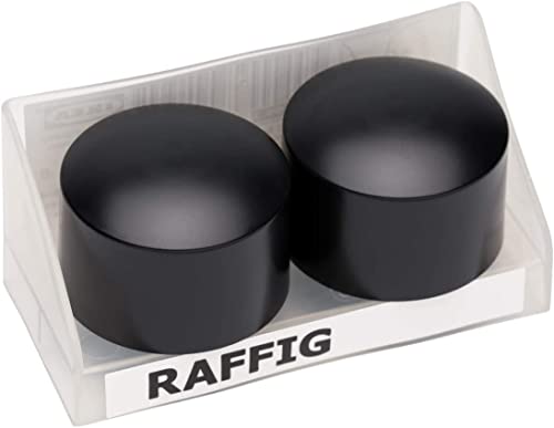 IKEA RAFFIG - Finial, black / 2 pack