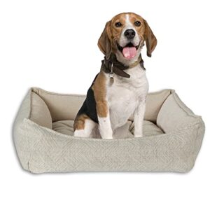 bowsers natura woven scoop dog bed m