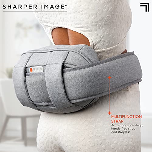 Sharper Image Shiatsu Full Body Multifunction Cordless Massager, Wireless & Rechargeable - Best Massage for Neck Back Shoulders Feet Legs, Holiday Gift