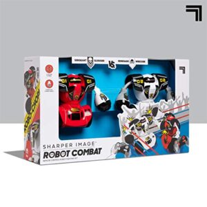 Sharper Image Remote Control Robot Multiplayer Combat Set, Red & White