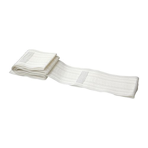 Ikea Kronill Gathering Heading Tape for Making Pleated Curtains, 3 Inch, White Polyester 802.969.55