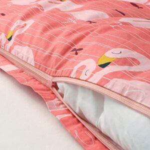 Ikea Rorande Crib Duvet Cover/Pillowcase Flamingo Pink 43x49/14x22 504.625.31