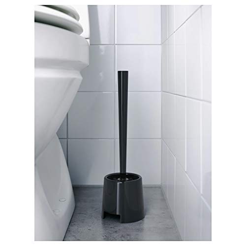 Ikea BOLMEN Toilet Brush/Holder by flavouredlove (Black)