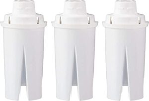 amazon basics replacement water filters for water pitchers, compatible with brita – 3-pack