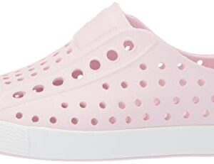 Native Shoes, Jefferson Child, Kids Lightweight Sneaker, Milk Pink/Shell White, 9 M US Toddler