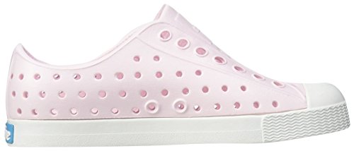 Native Shoes, Jefferson Child, Kids Lightweight Sneaker, Milk Pink/Shell White, 9 M US Toddler