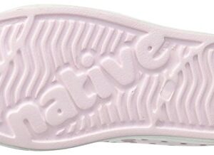 Native Shoes, Jefferson Child, Kids Lightweight Sneaker, Milk Pink/Shell White, 9 M US Toddler