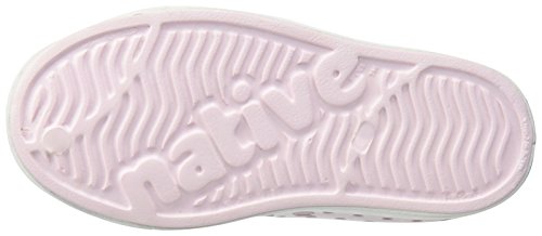 Native Shoes, Jefferson Child, Kids Lightweight Sneaker, Milk Pink/Shell White, 9 M US Toddler